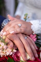 Wedding Rings Hands 1