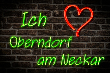 Obraz premium Oberndorf am Neckar