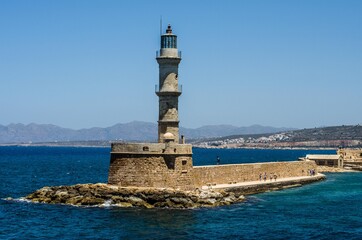 lighthouse on the island of island