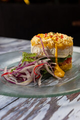 Comida peruana fusión.