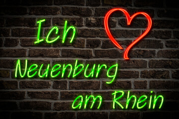 Obraz premium Neuenburg am Rhein