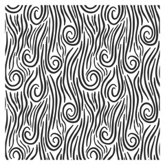 Seamless pattern of swirling waves. Design for backdrops with sea, rivers or water texture. Repeating texture. Figure for textiles. Surface design