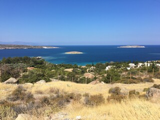 view of the sea from the sea