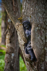 figure of Christ on the tree