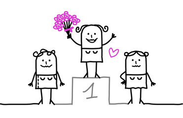 Cartoon Mothers, the Best one the podium