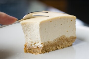 New York Cheesecake glutenfrei, mit Kokosblütenzucker und Ahornsirup -zuckerfrei- 