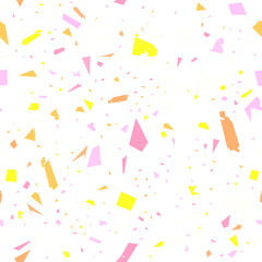 Terrazzo seamless pattern. Colorful classic floori