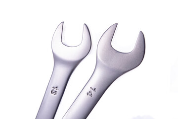 Flat wrenches for workshop work. Accessories for workshop mechanics.