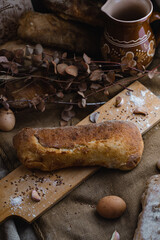 coffee beans and cinnamon