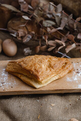 bread with cheese and herbs