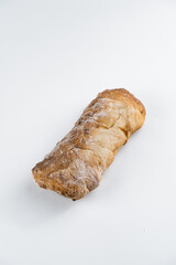 croissant on white background