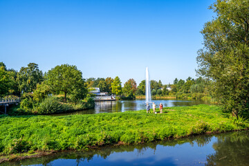 Emssee, Rheda Wiedenbrueck, Nordrhein-Westfalen, Deutschland 