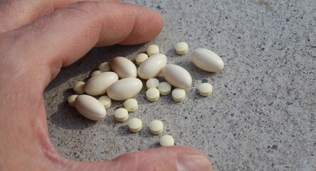 Gruppo di Pastiglie contro le malattie