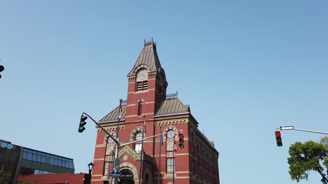 Fredericton, New Brunswick City Hall in Summer, Canada
