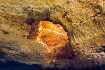 hole in the rock - Algarve, Portugal