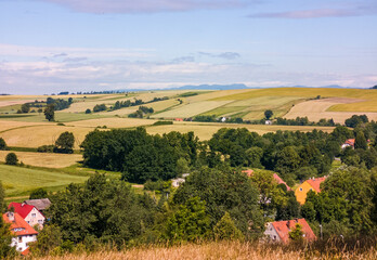 View of the Table Mountains and the Sudetes - Wambierzyce
