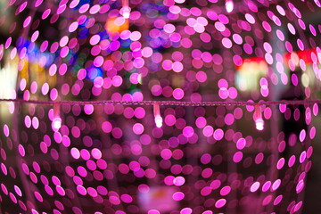 Tokyo,Japan-December 8, 2020: Beautiful Christmas illumination in Tokyo
