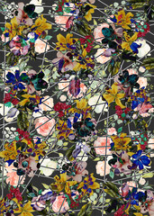 Fototapeta na wymiar abstract background pattern