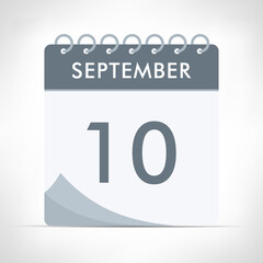 September 10 - Calendar Icon