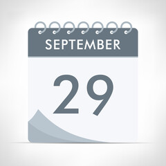 September 29 - Calendar Icon