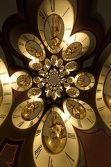 chandelier in the church