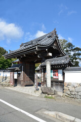 Naklejka premium 生源寺 山門 滋賀県大津市坂本