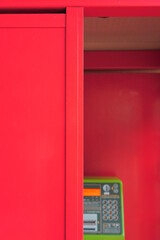 赤い電話ボックス