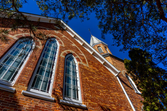 Melville Mission Church in Markham, Ontario, Canada -  constructed in 1864.