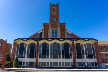 St. Andrew's United Church located in Markham, Ontario, Canada -  constructed in 1926.