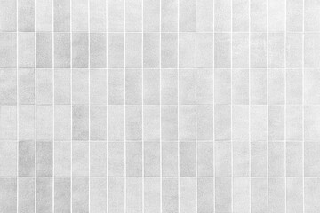 Vintage white brick tile wall pattern and background seamless - 421936698