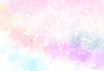 Watercolor paint like gradient background pastel ombre style. Iridescent template for brochure, banner, wallpaper, mobile screen. Neon hologram theme