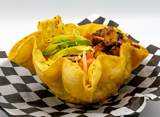 Chicken Taco Salad bowl