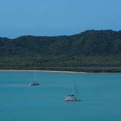 Obraz premium Natural landscape in Antigua and Barbuda