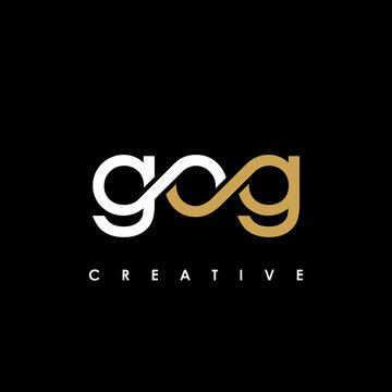 GOG Letter Initial Logo Design Template Vector Illustration