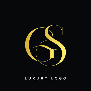 GS letter logo alphabet monogram icon symbol