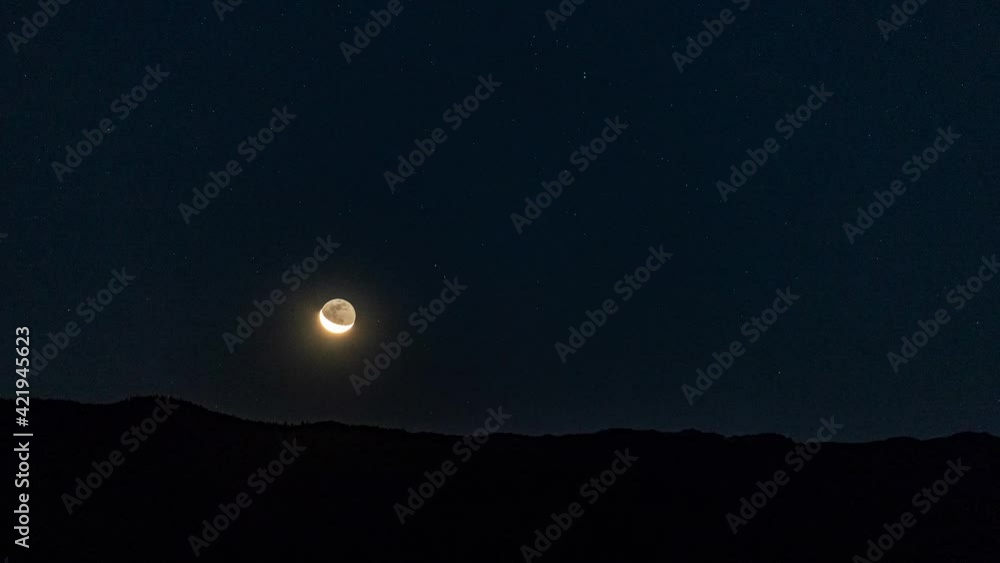 Canvas Prints moon in the night
