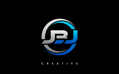 JBJ Letter Initial Logo Design Template Vector Illustration