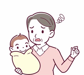 生まれたばかりの赤ちゃんと