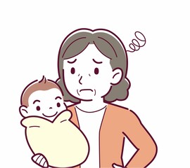 生まれたばかりの赤ちゃんと