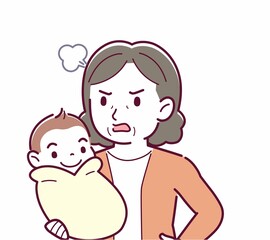 生まれたばかりの赤ちゃんと