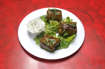 Stuffed Grape Leaves