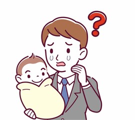 生まれたばかりの赤ちゃんと