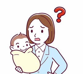 生まれたばかりの赤ちゃんと