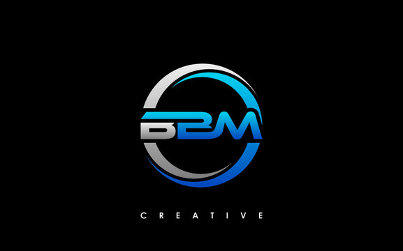 BBM Letter Initial Logo Design Template Vector Illustration