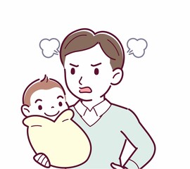 生まれたばかりの赤ちゃんと