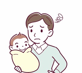 生まれたばかりの赤ちゃんと