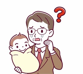 生まれたばかりの赤ちゃんと