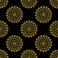 Seamless Pattern With Floral Motifs able to print for cloths, tablecloths, blanket, shirts, dresses, posters, papers.