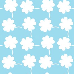 Seamless Pattern With Floral Motifs able to print for cloths, tablecloths, blanket, shirts, dresses, posters, papers.