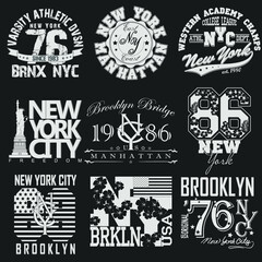 New York t-shirt set	